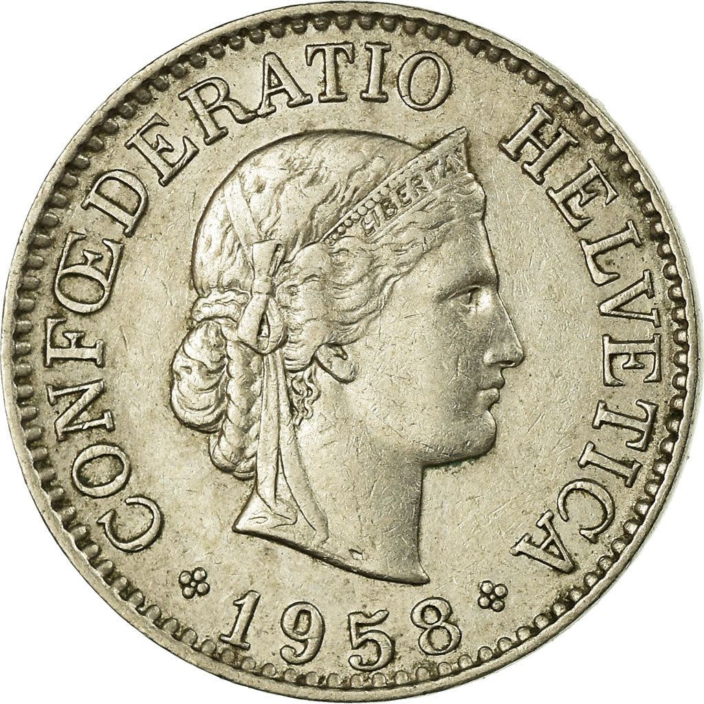 Switzerland Coin Swiss 10 Rappen | Goddess of Liberty Libertas | KM27 | 1879 - 2021