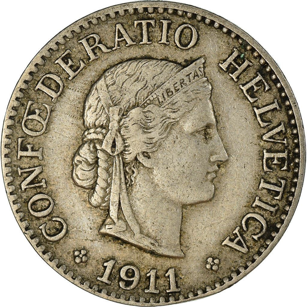 Switzerland Coin Swiss 10 Rappen | Goddess of Liberty Libertas | KM27 | 1879 - 2021