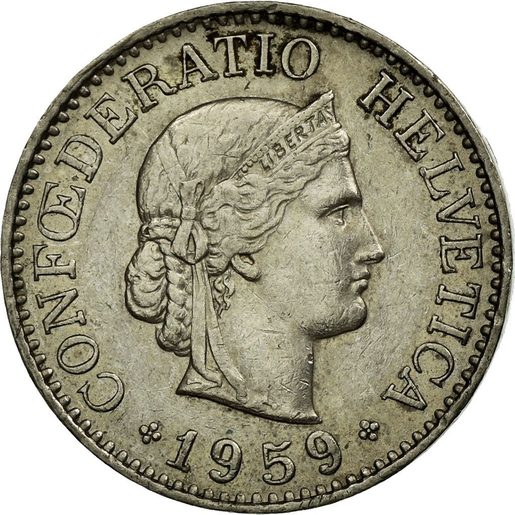 Switzerland Coin Swiss 10 Rappen | Goddess of Liberty Libertas | KM27 | 1879 - 2021