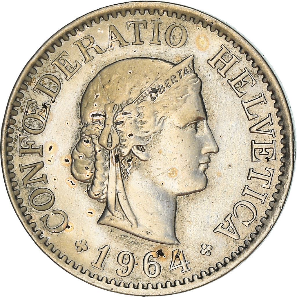 Switzerland Coin Swiss 10 Rappen | Goddess of Liberty Libertas | KM27 | 1879 - 2021