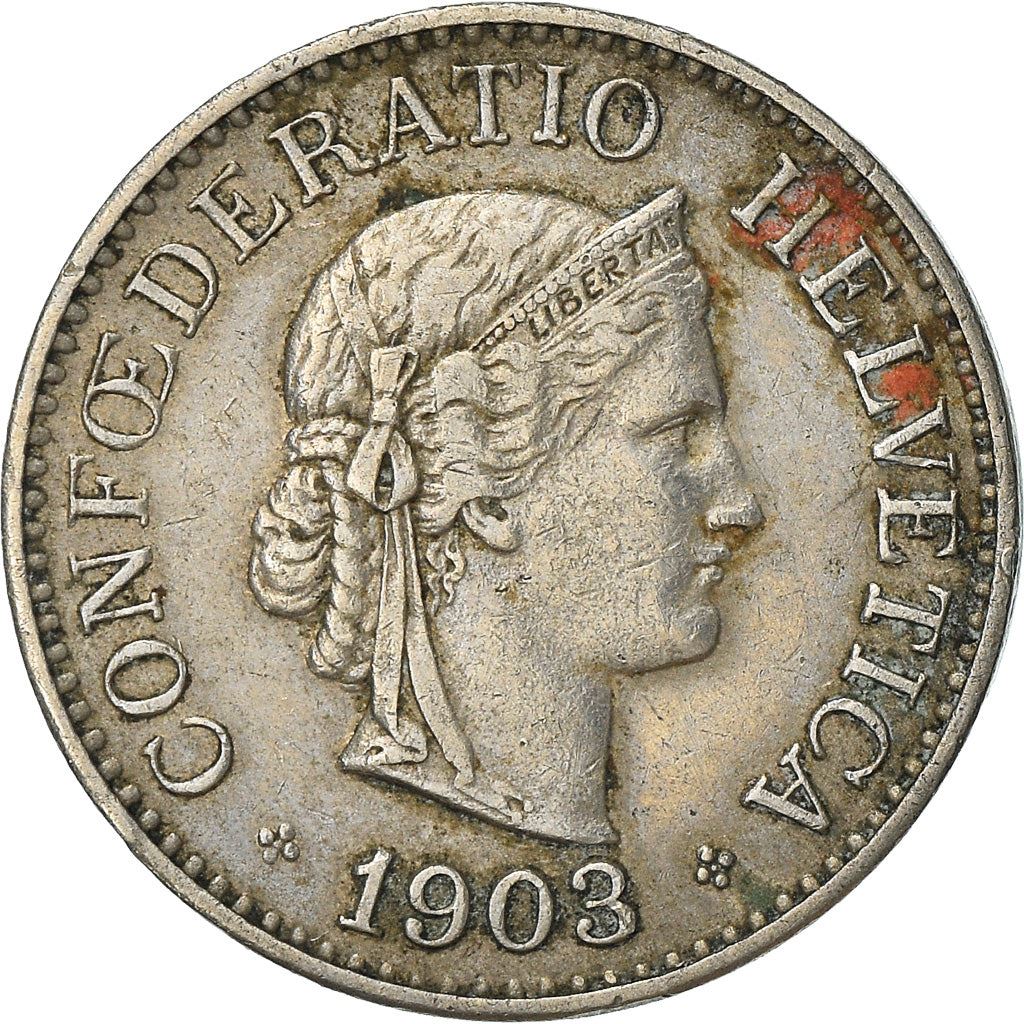 Switzerland Coin Swiss 10 Rappen | Goddess of Liberty Libertas | KM27 | 1879 - 2021