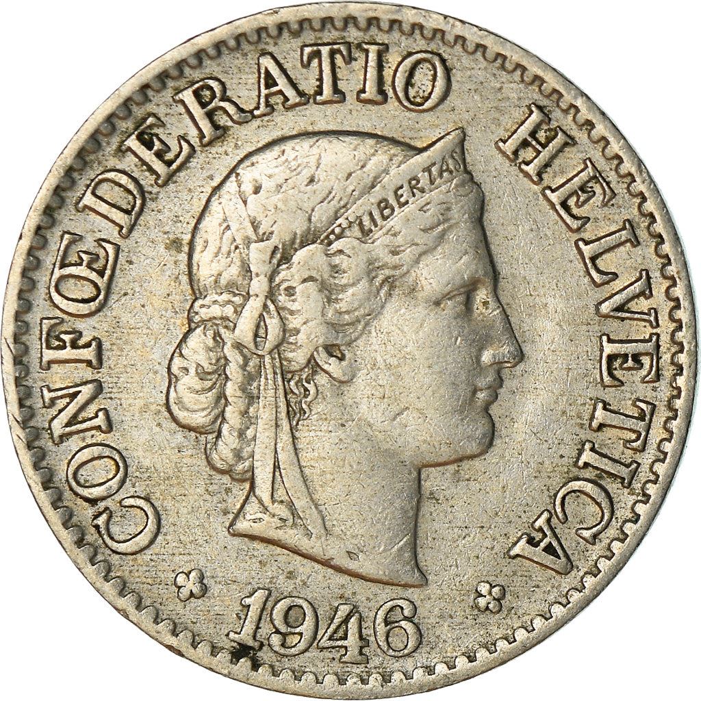 Switzerland Coin Swiss 10 Rappen | Goddess of Liberty Libertas | KM27 | 1879 - 2021