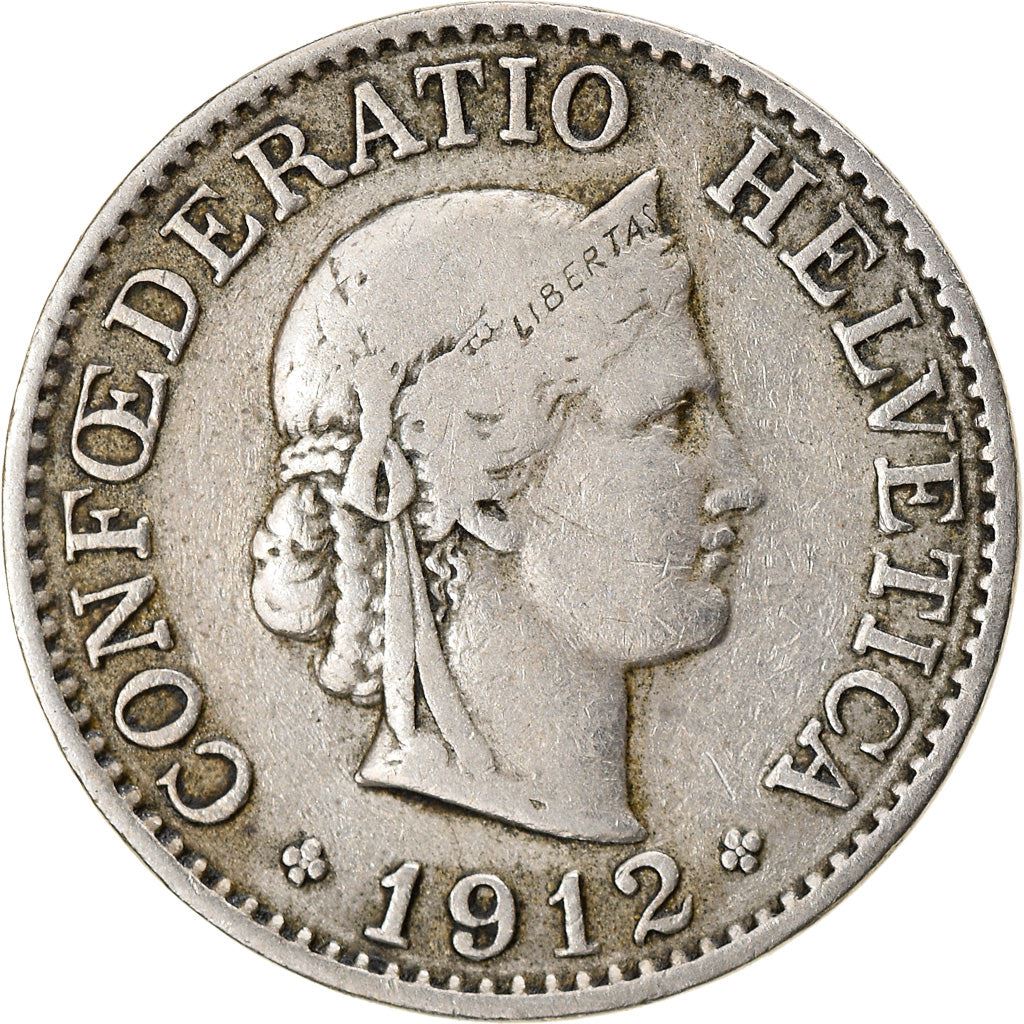 Switzerland Coin Swiss 10 Rappen | Goddess of Liberty Libertas | KM27 | 1879 - 2021