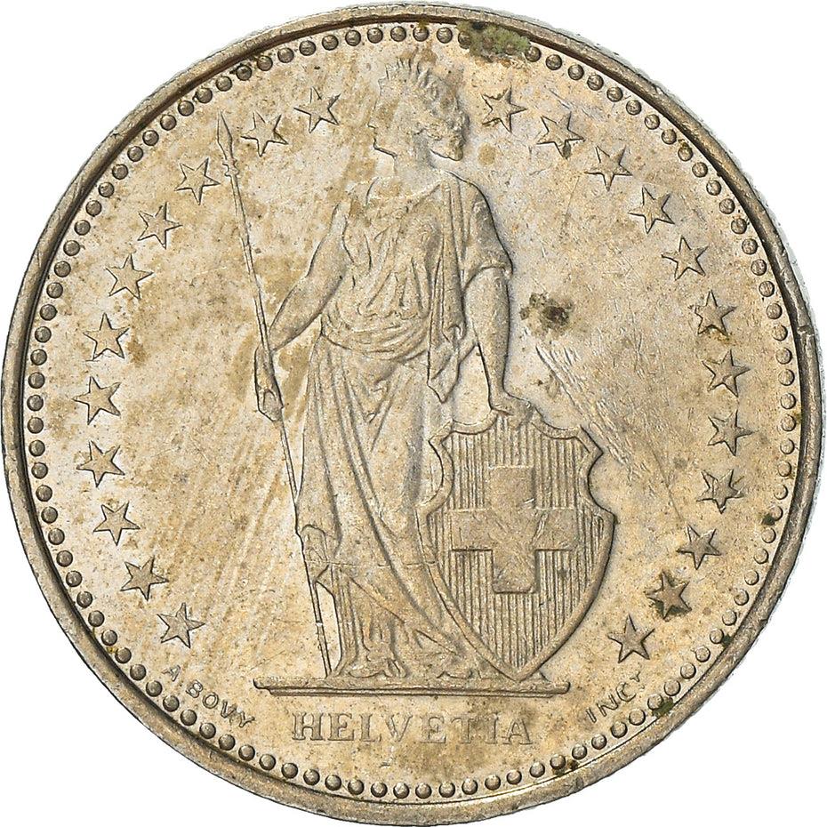 Switzerland Coin Swiss ½ Franc | Helvetia | KM23a | 1968 - 2021