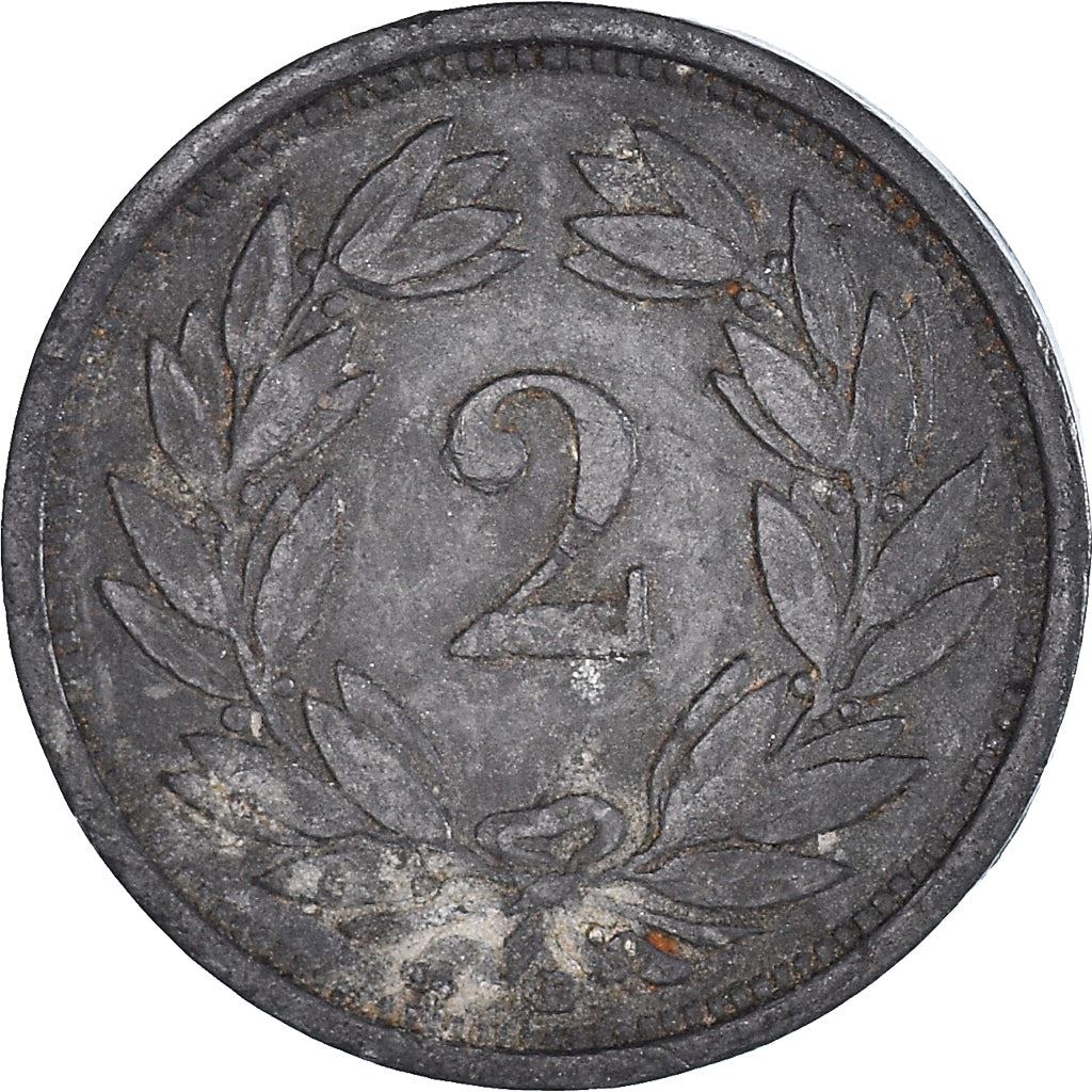 Switzerland Coin Swiss 2 Rappen | Hat | Feather | KM4.2b | 1942 - 1946