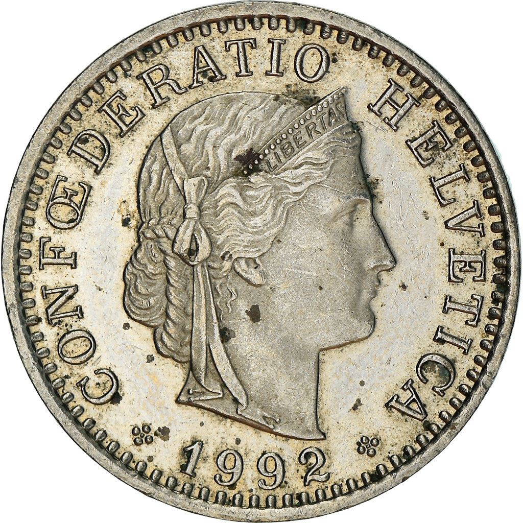 Switzerland | Swiss | 20 Rappen Coin | Goddess of Liberty Libertas | KM29a | 1939 - 2021