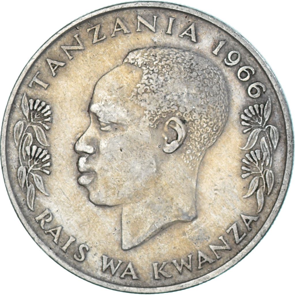 Tanzania | 1 Shilingi Coin | Torch | Km:4 | 1966 - 1984