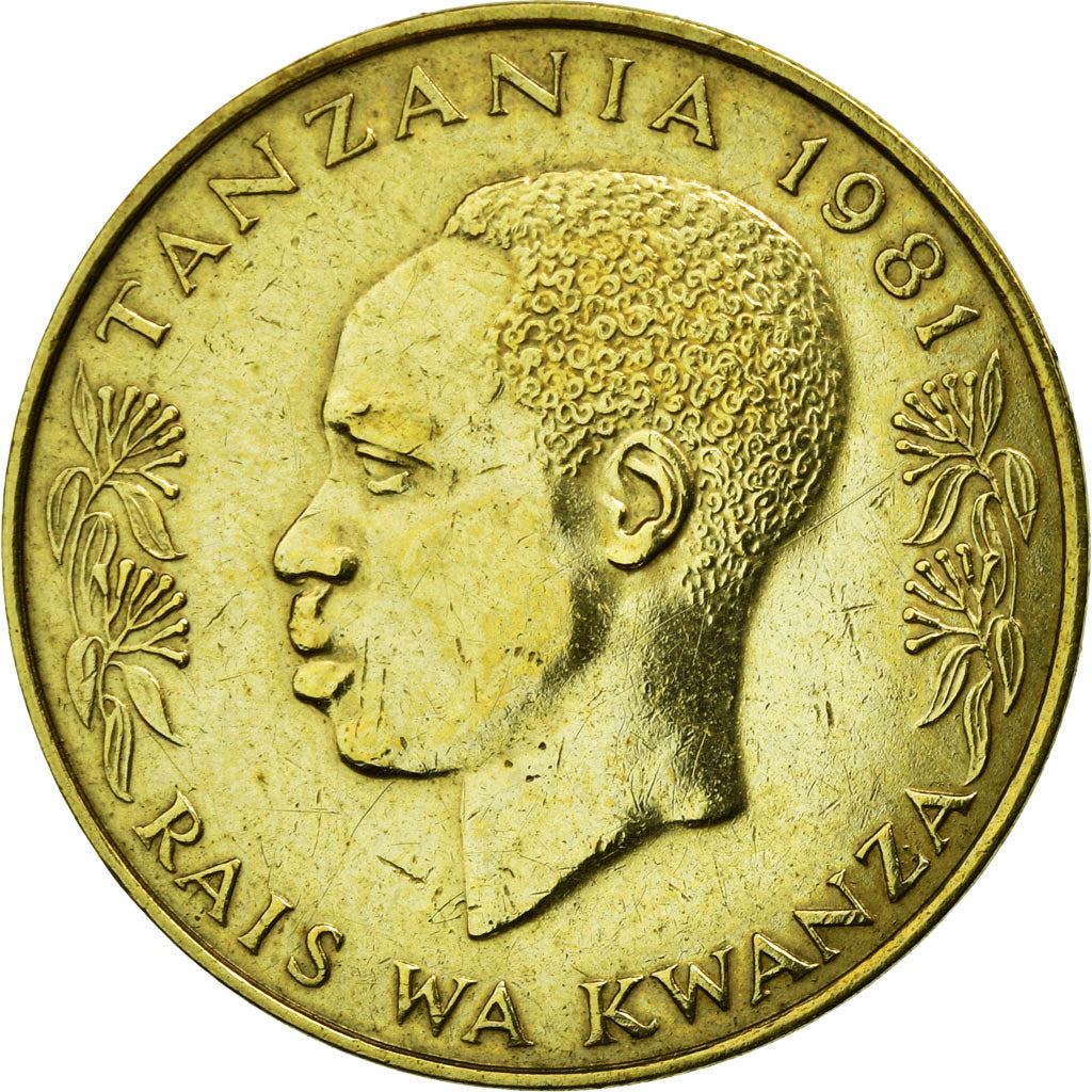 Tanzania | 20 Senti Coin | Ostrich | Km:2 | 1966 - 1984