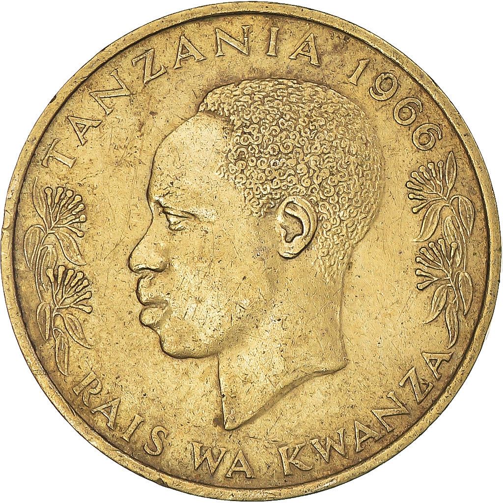 Tanzania | 20 Senti Coin | Ostrich | Km:2 | 1966 - 1984