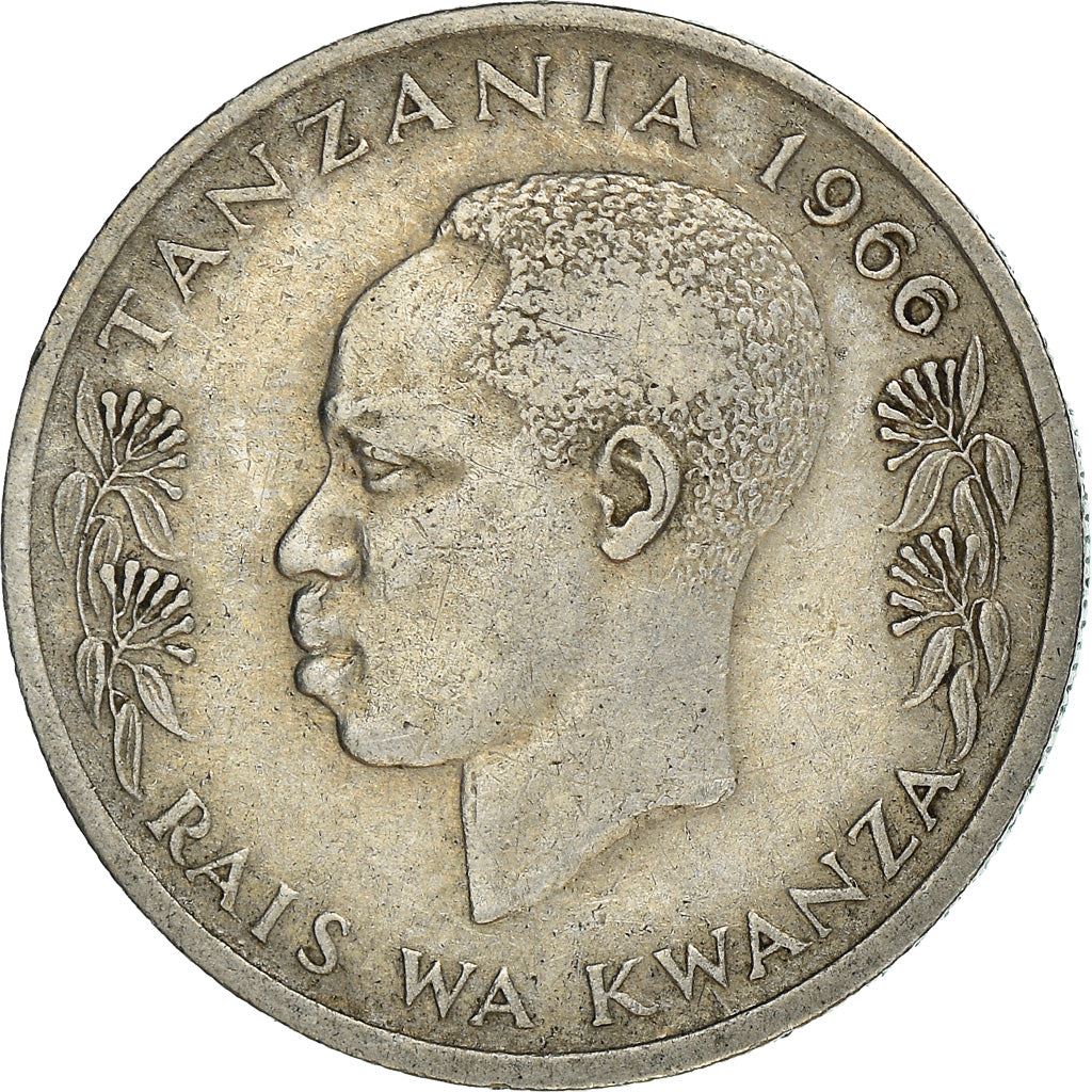 Tanzania | 50 Senti Coin | Rabbit | Km:3 | 1966 - 1984