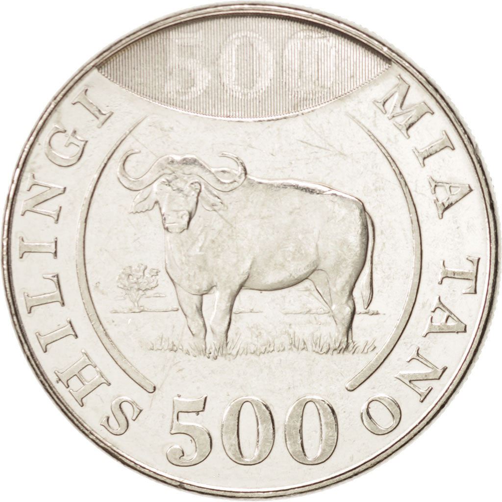 Tanzania | 500 Shilingi Coin | Buffalo | Uc:1 | 2014 - 2019