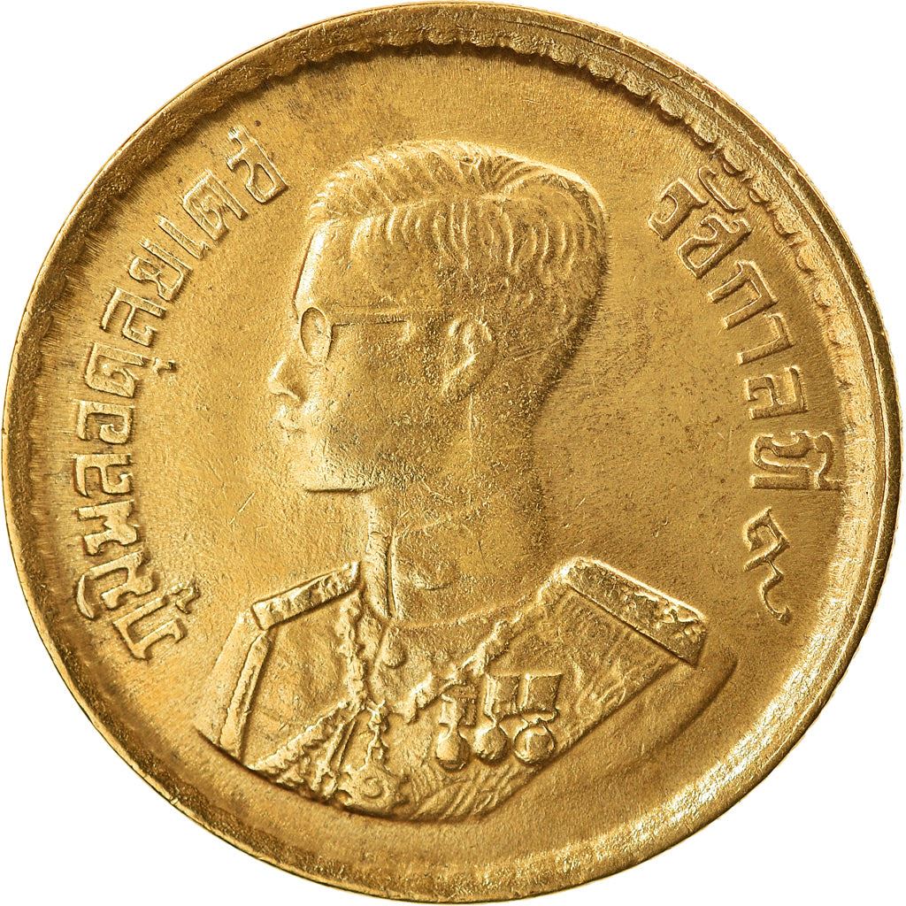 Thailand | 10 Satang Coin | Rama IX | Y:79 | 1957