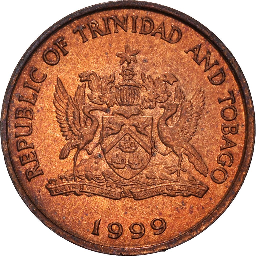 Trinidad and Tobago 1 Cent Coin | Hummingbird | KM29 | 1976 - 2016