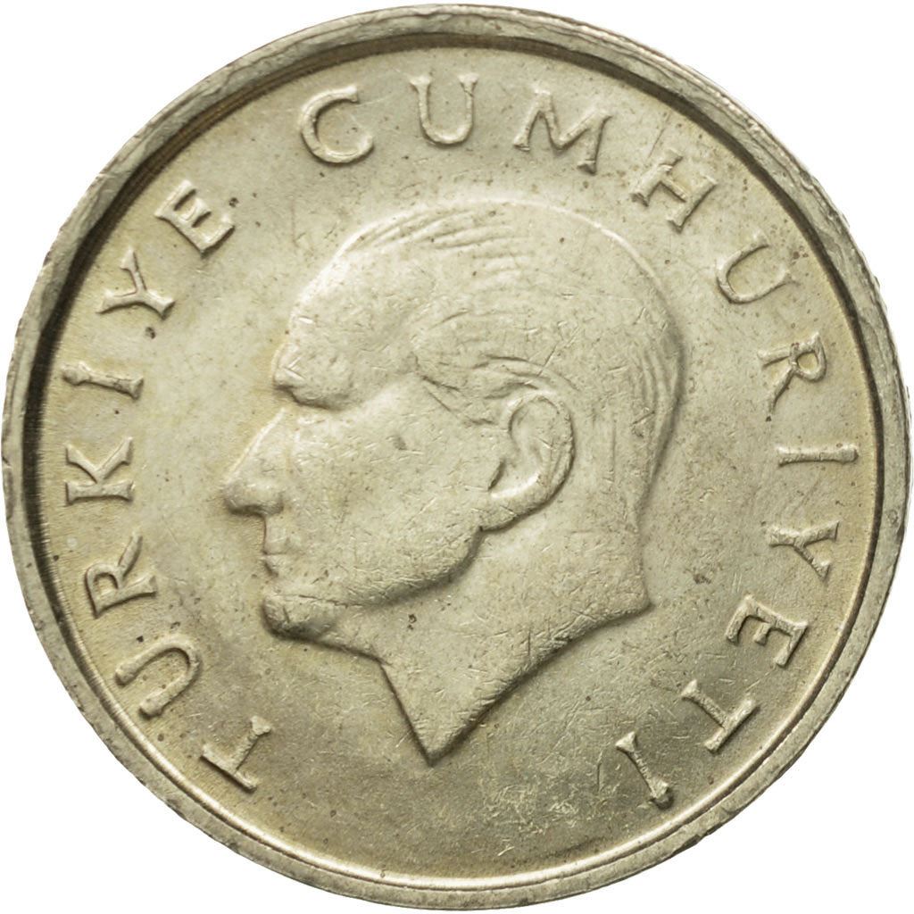 Turkey | 25.000 Lira Coin | Rose | Mustafa Kemal Atatürk | Km:1041 | 1995 - 2000