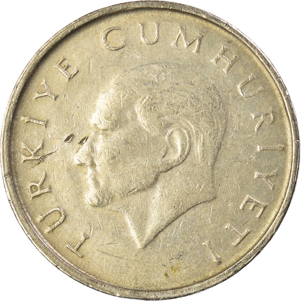 Turkey | 25.000 Lira Coin | Rose | Mustafa Kemal Atatürk | Km:1041 | 1995 - 2000