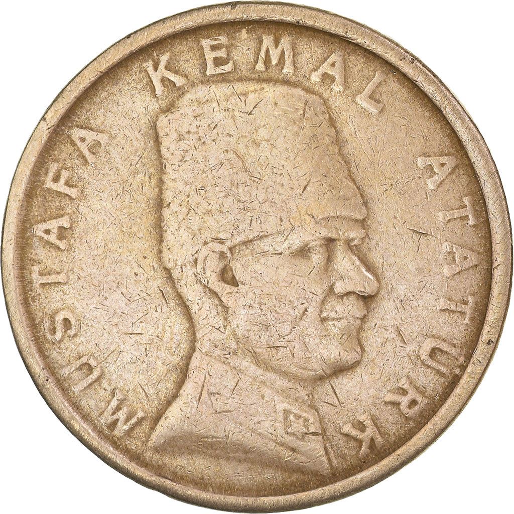 Turkey Coin Turkish 100 000 Lira | 75th Anniversary | Mustafa Kemal Ataturk | KM1078 | 1999 - 2000