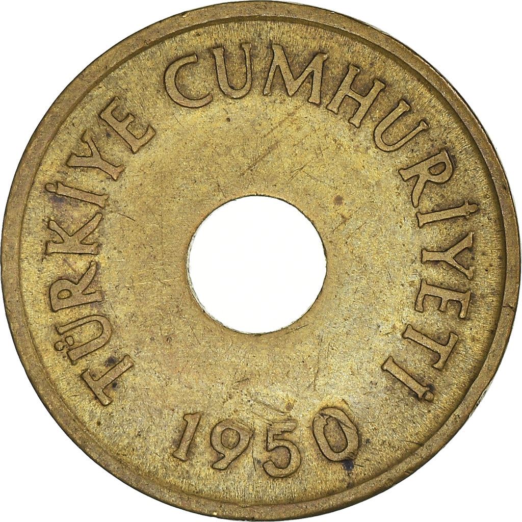 Turkey | Turkish 1 Kurus Coin | KM881 | 1947 - 1951