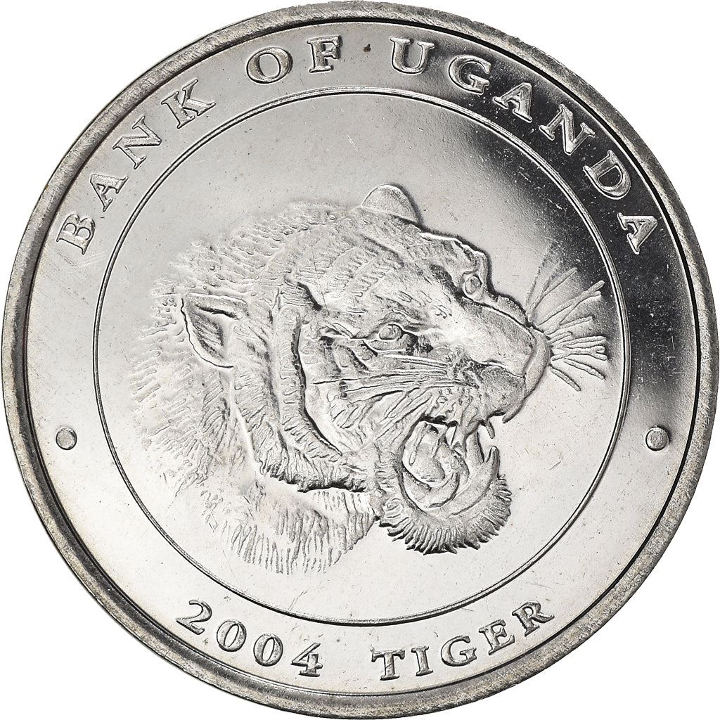 Uganda | 100 Shillings Coin | Tiger | KM190 | 2004