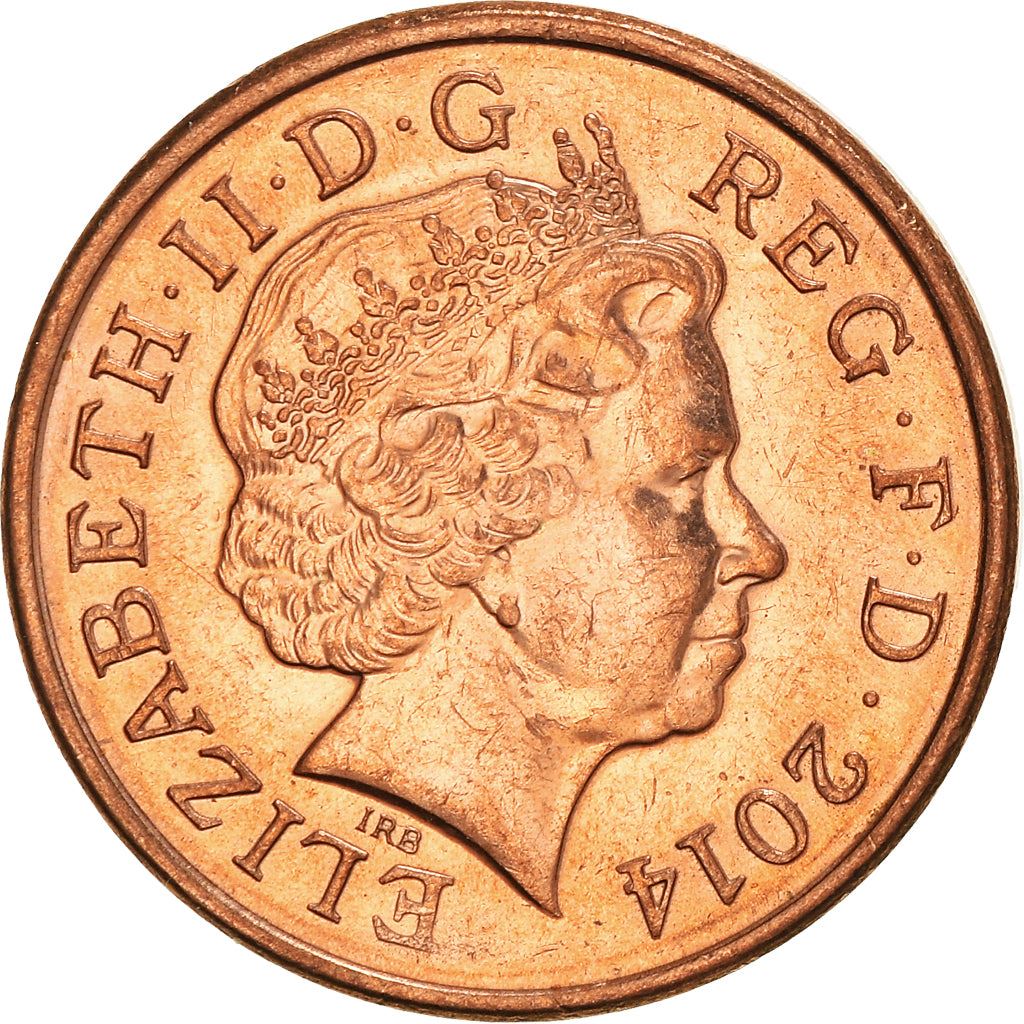 United Kingdom 1 Penny - Elizabeth II 4th portrait | Royal Shield | Coin KM1107 2008 - 2015