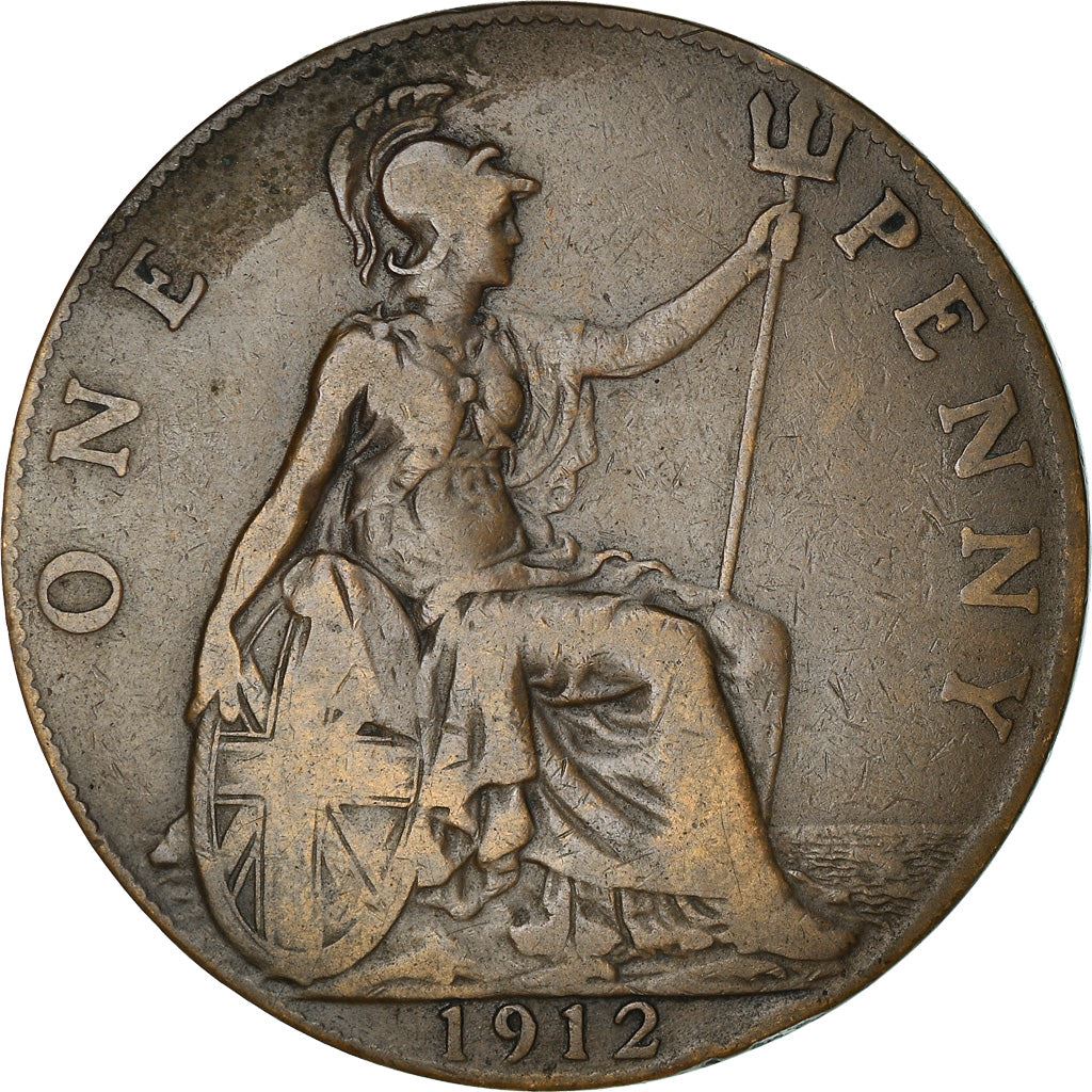 United Kingdom 1 Penny - George V | Coin KM810 1911 - 1926