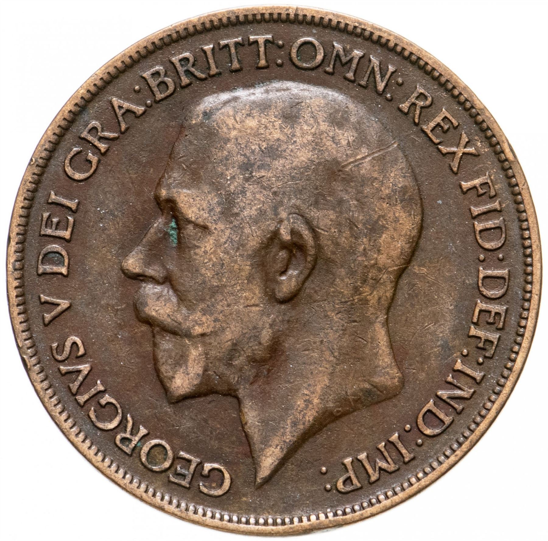 United Kingdom 1 Penny - George V | Coin KM810 1911 - 1926