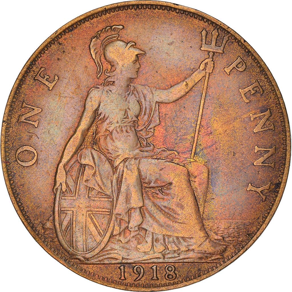 United Kingdom 1 Penny - George V | Coin KM810 1911 - 1926