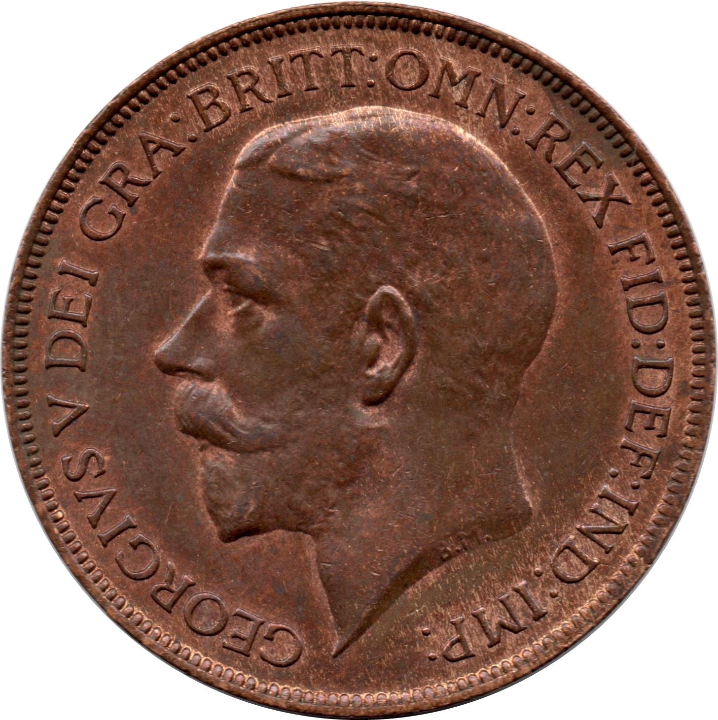 United Kingdom 1 Penny - George V | Coin KM810 1911 - 1926