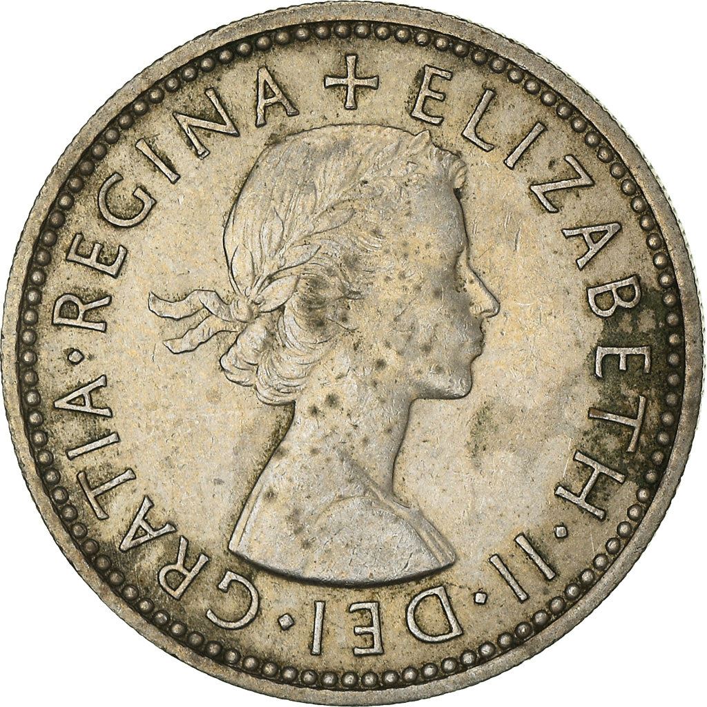 United Kingdom 1 Shilling - Elizabeth II Scottish shield | no 'BRITT:OMN' | Coin KM905 1954 - 1970