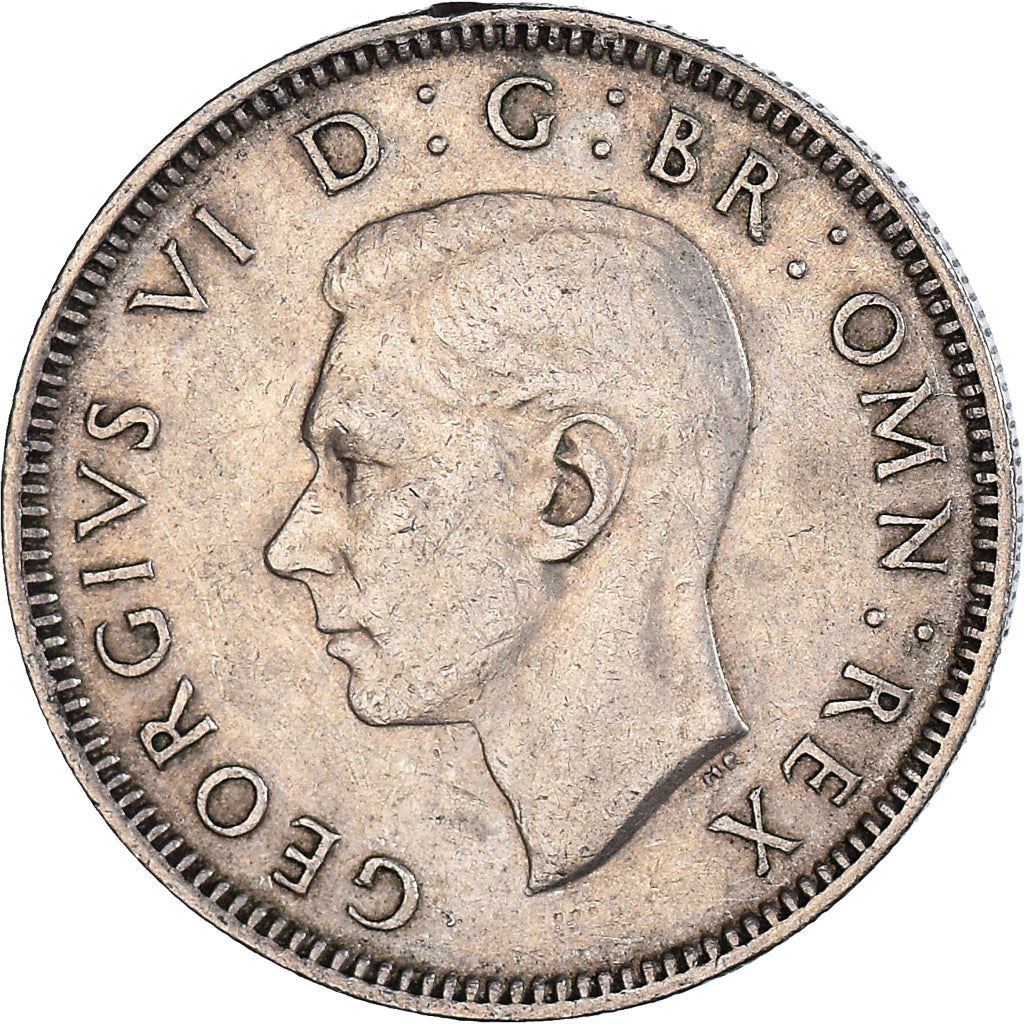 United Kingdom 1 Shilling - George VI English crest | with 'IND:IMP' | Coin KM863 1947 - 1948