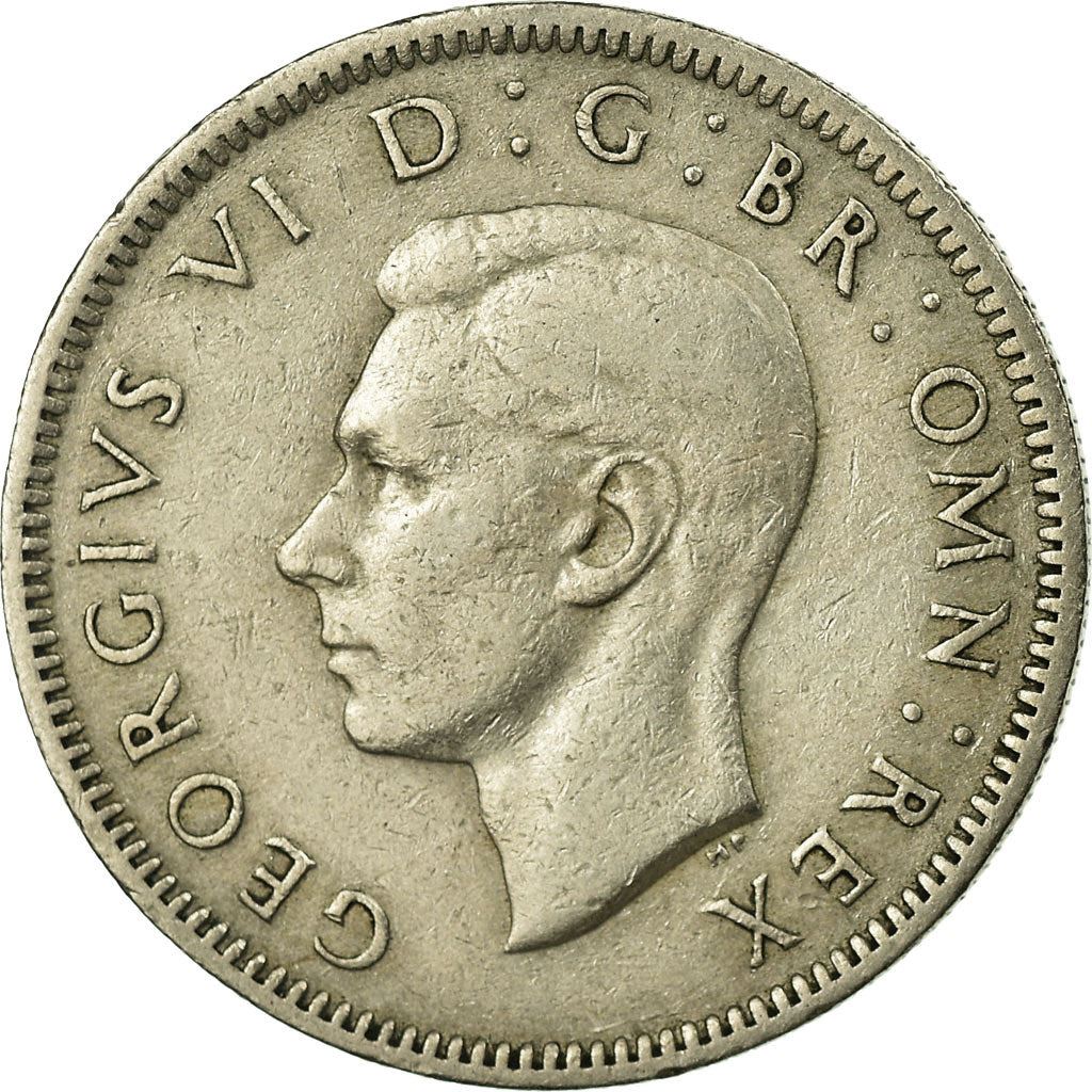 United Kingdom 1 Shilling - George VI Scottish crest | with 'IND:IMP' | Coin KM864 1947 - 1948