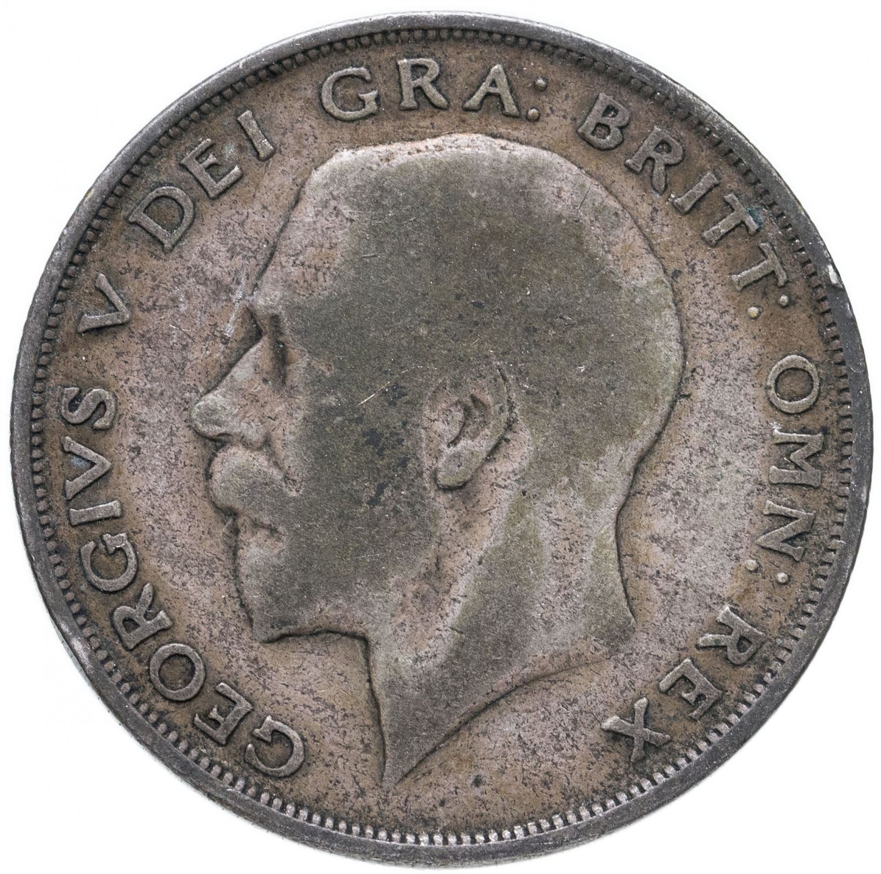 United Kingdom | 1/2 Crown | Half Crown | George V | 2nd type | 1920 - 1926