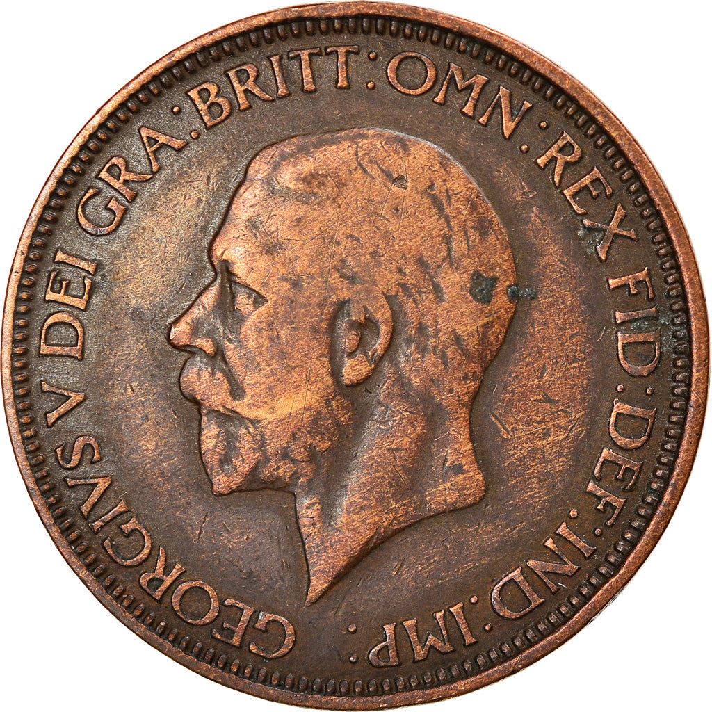 United Kingdom ½ Penny - George V smaller portrait | Coin KM837 1928 - 1936