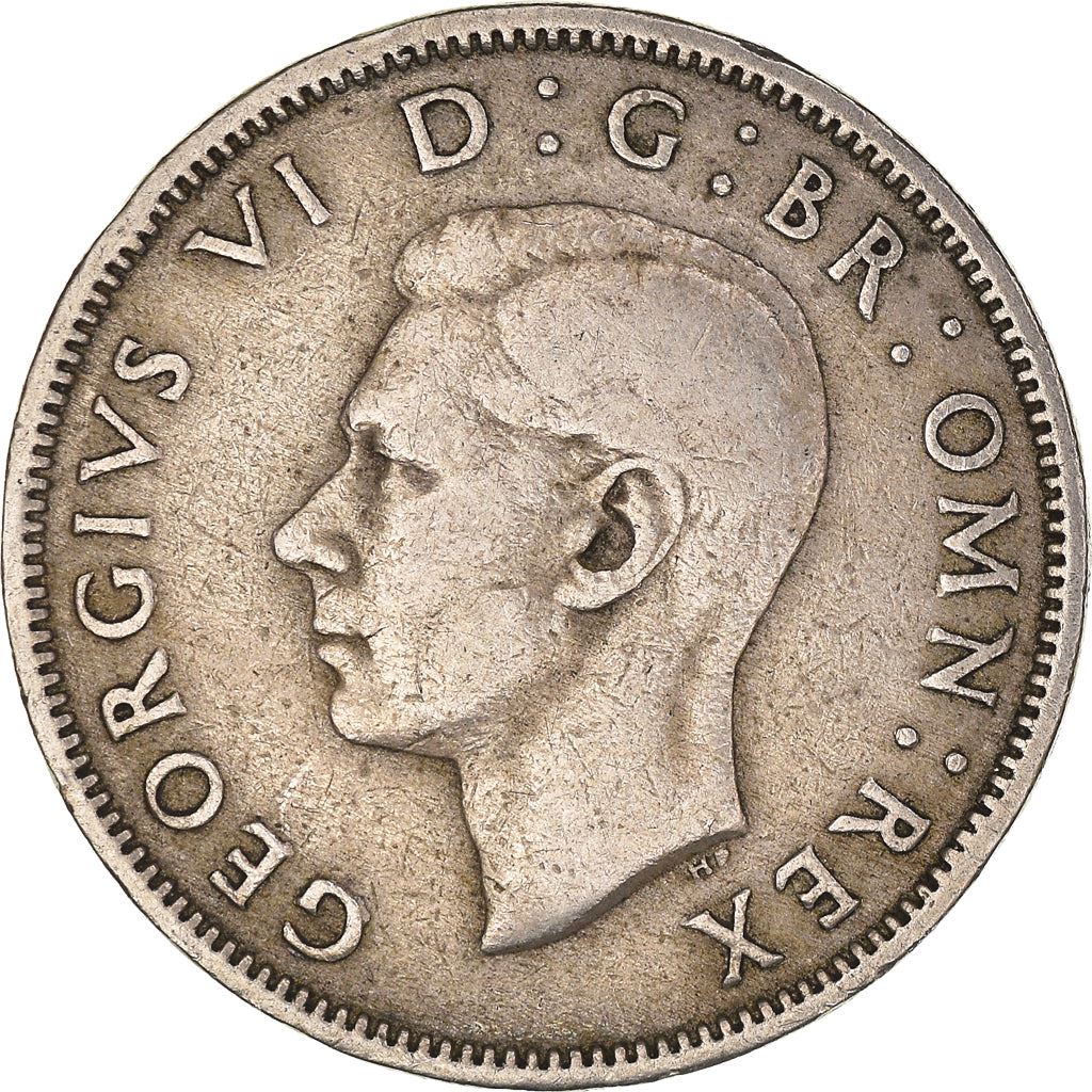 United Kingdom 2 Shillings - George VI with 'IND:IMP' | Coin KM865 1947 - 1948