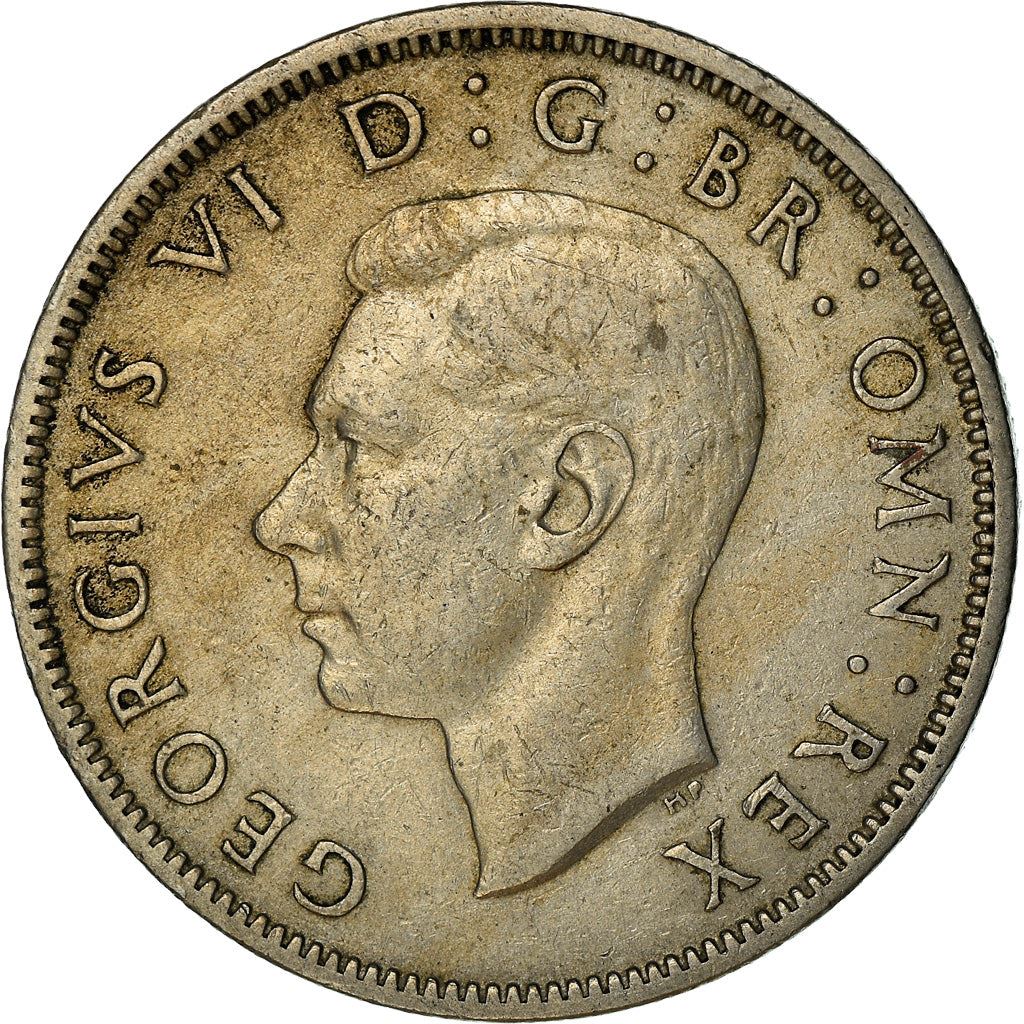 United Kingdom 2 Shillings - George VI with 'IND:IMP' | Coin KM865 1947 - 1948