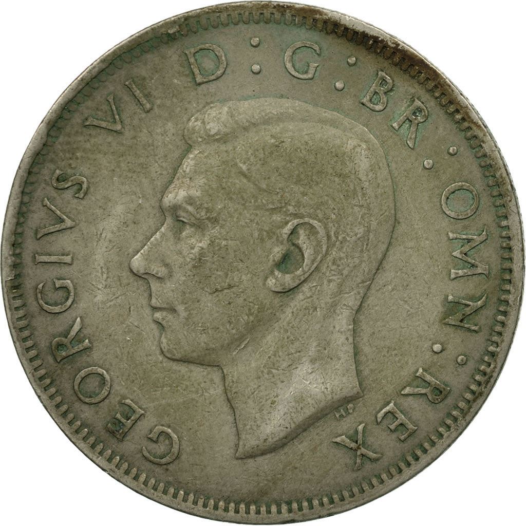 United Kingdom 2 Shillings - George VI with 'IND:IMP' | Coin KM865 1947 - 1948