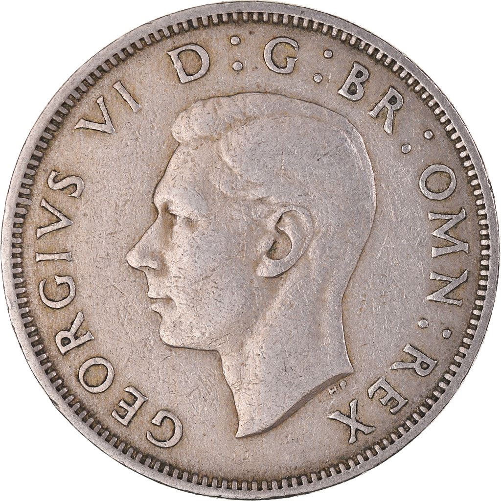 United Kingdom 2 Shillings - George VI without 'IND:IMP' | Coin KM878 1949 - 1951