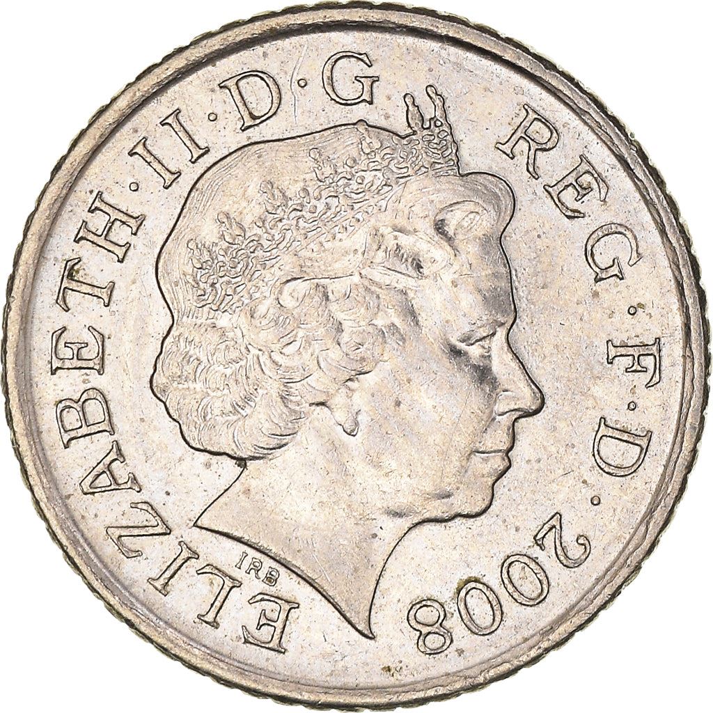 United Kingdom 5 Pence - Elizabeth II 4th portrait | Crowned Thistle | Coin KM988 1998 - 2008