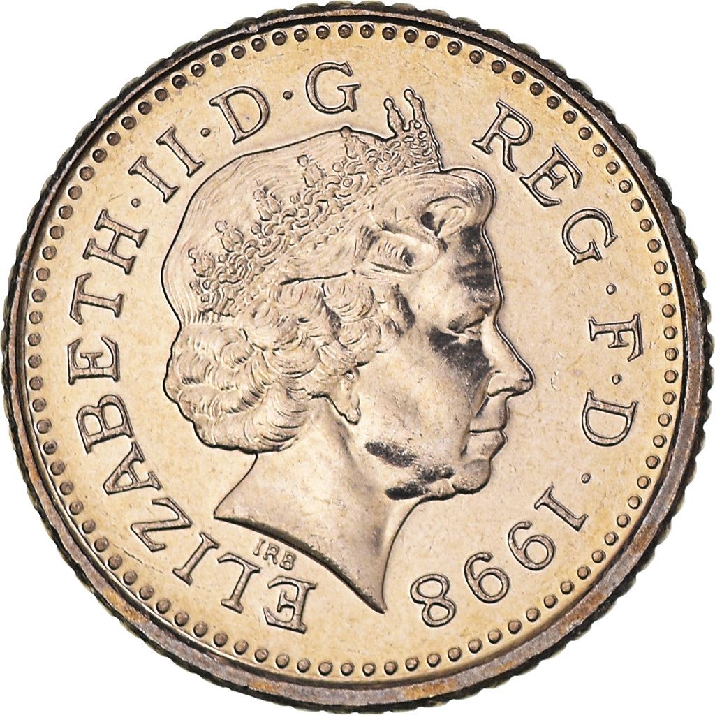 United Kingdom 5 Pence - Elizabeth II 4th portrait | Crowned Thistle | Coin KM988 1998 - 2008