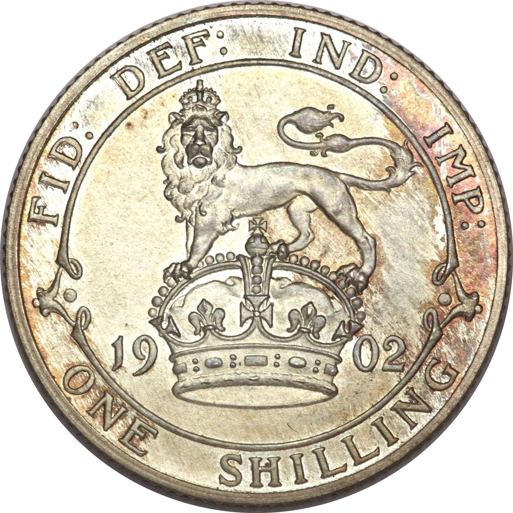 United Kingdom | British 1 Shilling Coin | King Edward VII | Silver | KM800 | 1902 - 1910