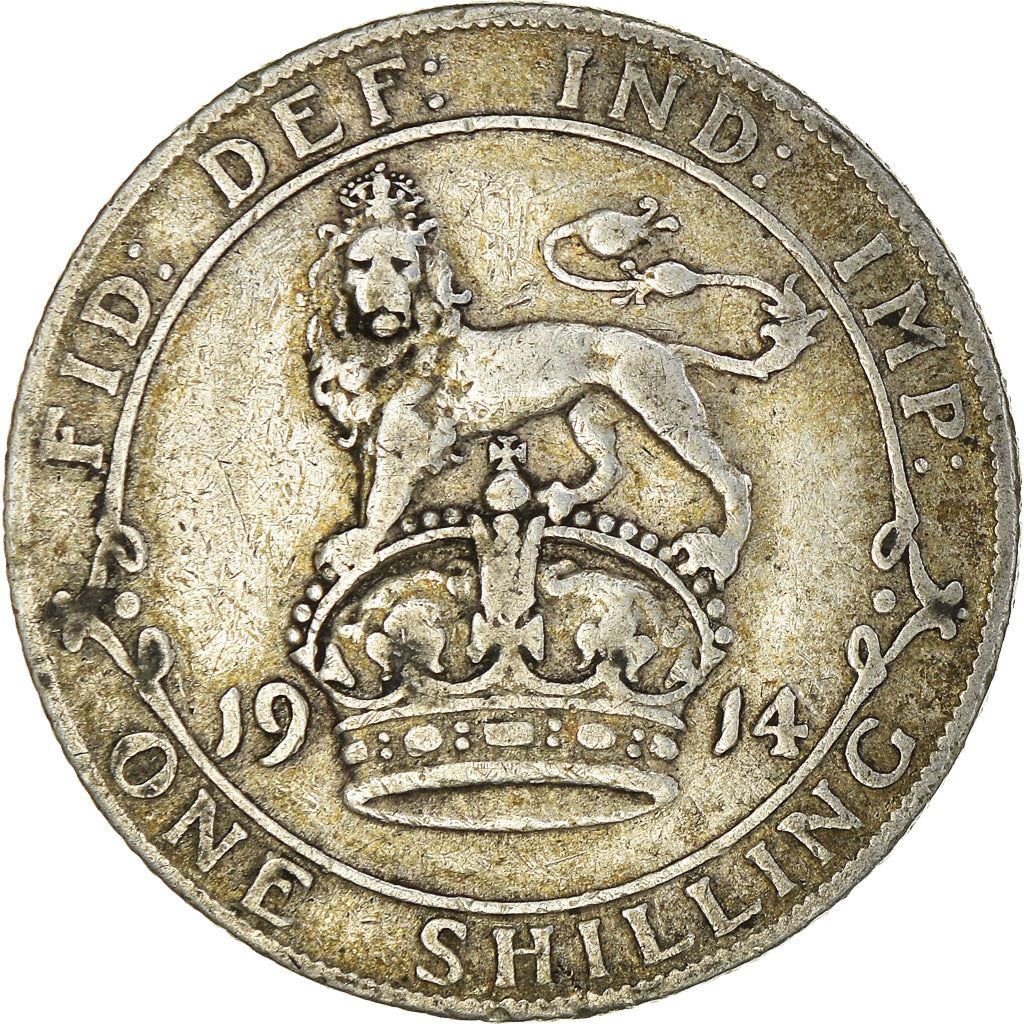 United Kingdom | British 1 Shilling Coin | Silver | King George V | KM816 | 1911 - 1919