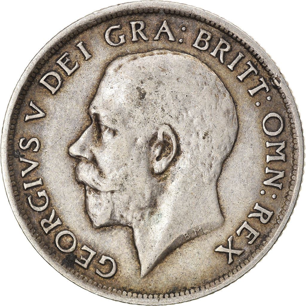 United Kingdom | British 1 Shilling Coin | Silver | King George V | KM816 | 1911 - 1919