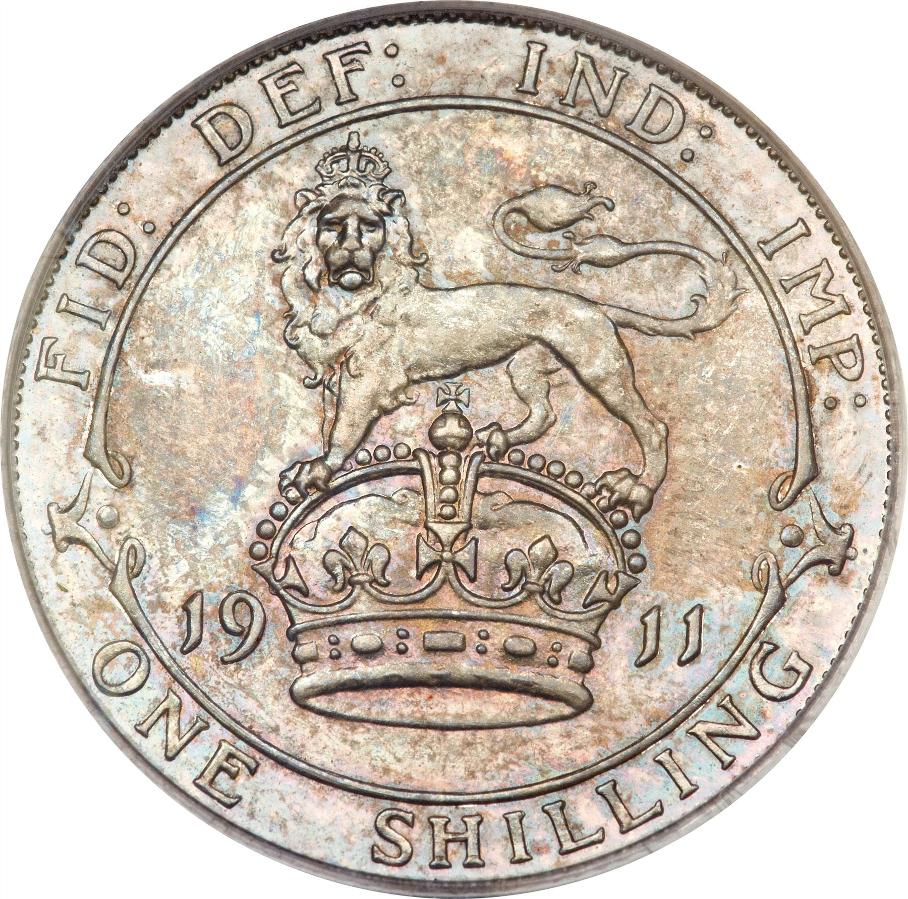 United Kingdom | British 1 Shilling Coin | Silver | King George V | KM816 | 1911 - 1919