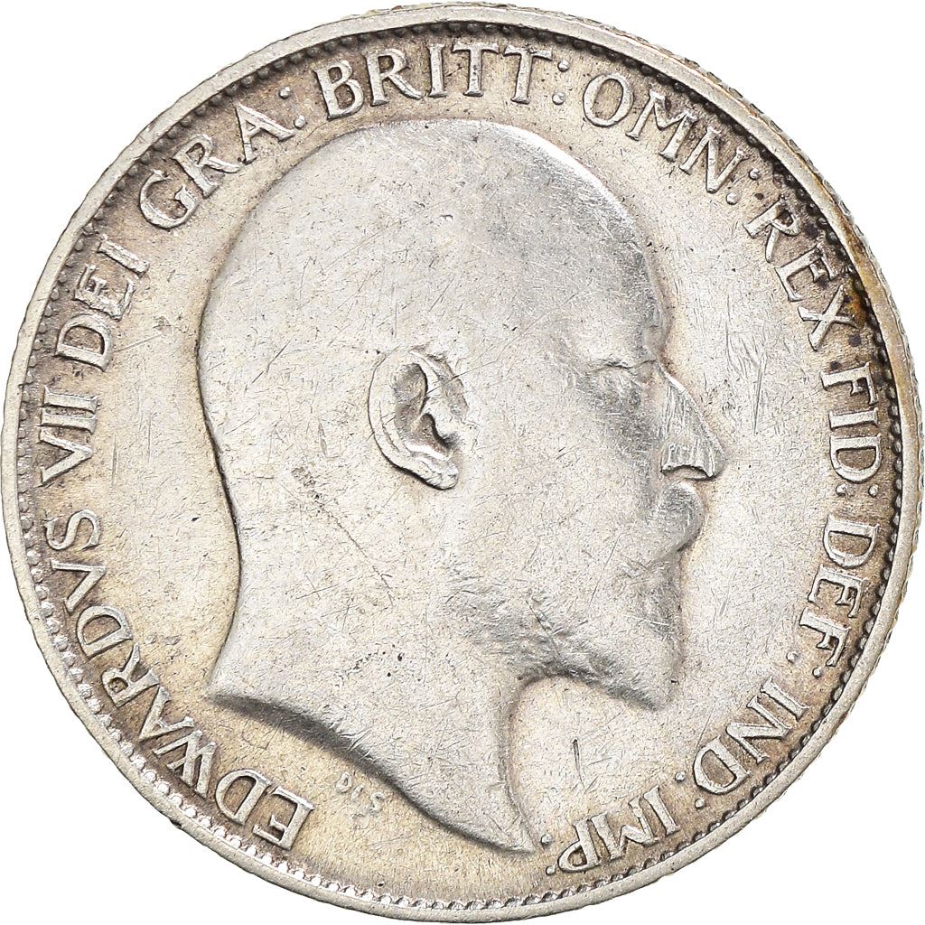 United Kingdom | British 6 Pence Coin | King Edward VII | Silver | KM799 | 1902 - 1910