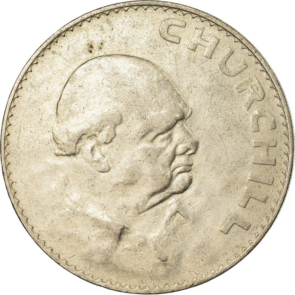 United Kingdom Coin 1 Crown | Elizabeth II Churchill | 1965