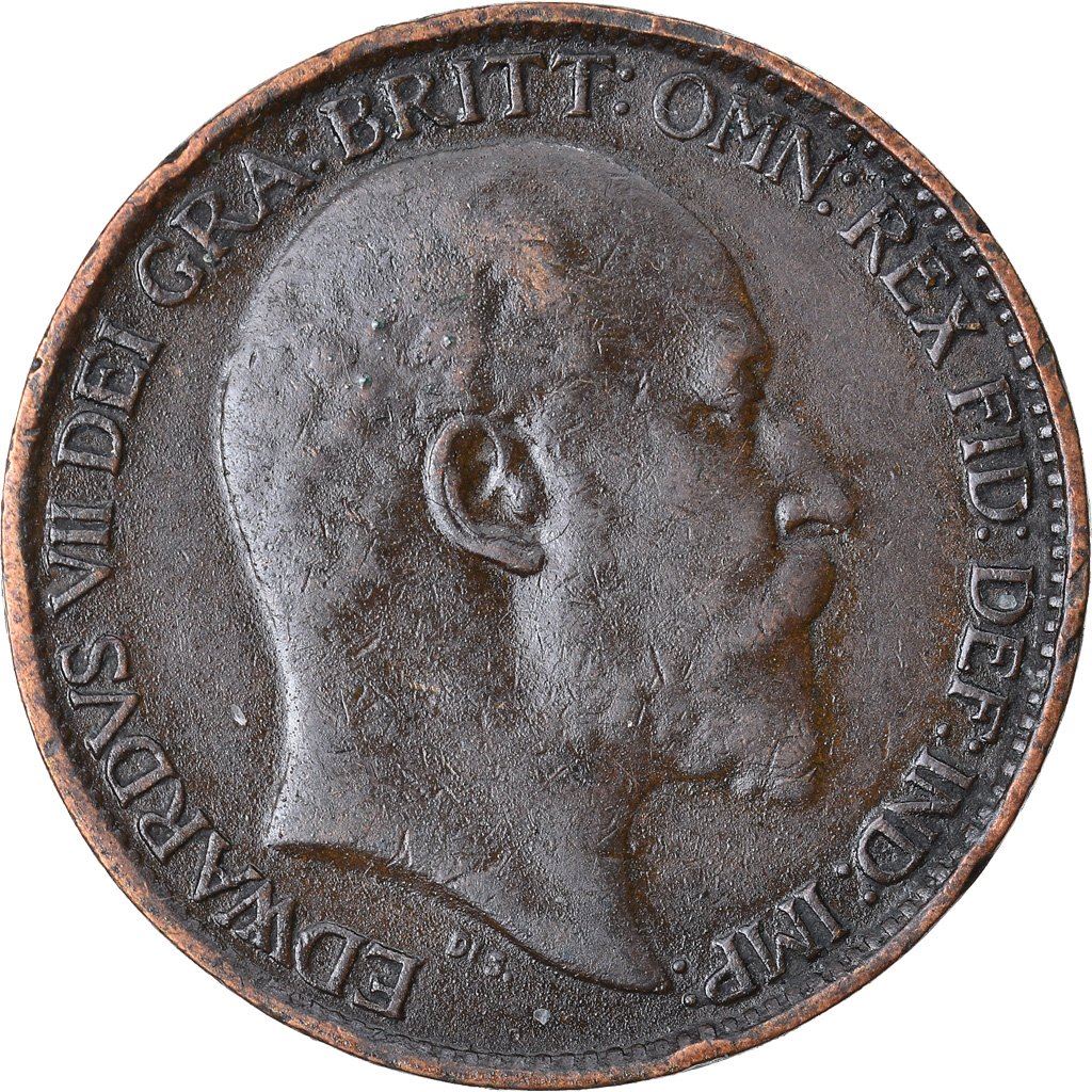 United Kingdom Coin 1 Farthing | Edward VII | 1902 - 1910