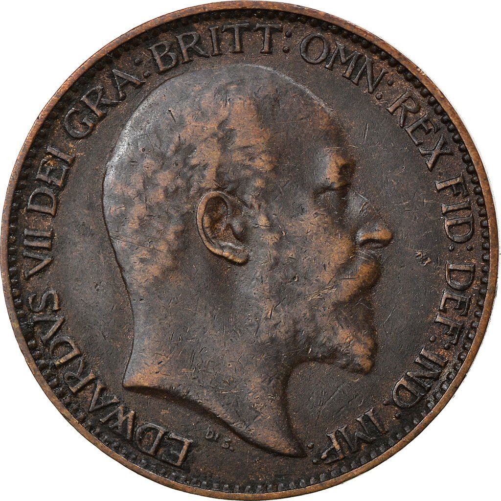 United Kingdom Coin 1 Farthing | Edward VII | 1902 - 1910