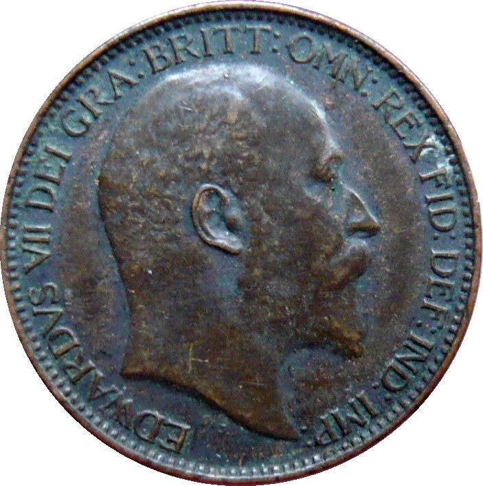 United Kingdom Coin 1 Farthing | Edward VII | 1902 - 1910