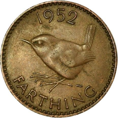 United Kingdom Coin 1 Farthing | George VI without 'IND:IMP' | 1949 - 1952