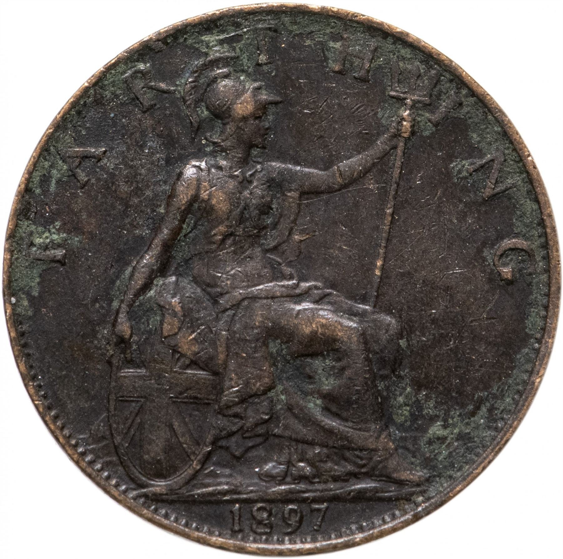 United Kingdom Coin 1 Farthing | Victoria 4th portrait | 1895 - 1901