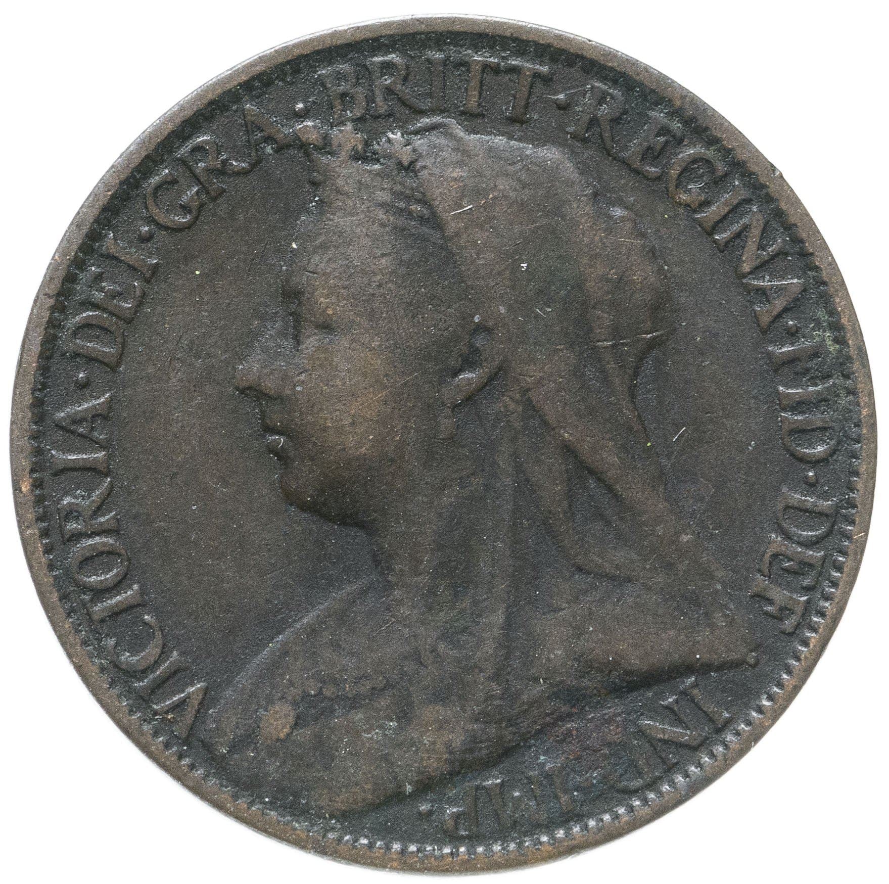 United Kingdom Coin 1 Farthing | Victoria 4th portrait | 1895 - 1901